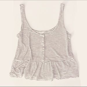 American Eagle stripped tank top